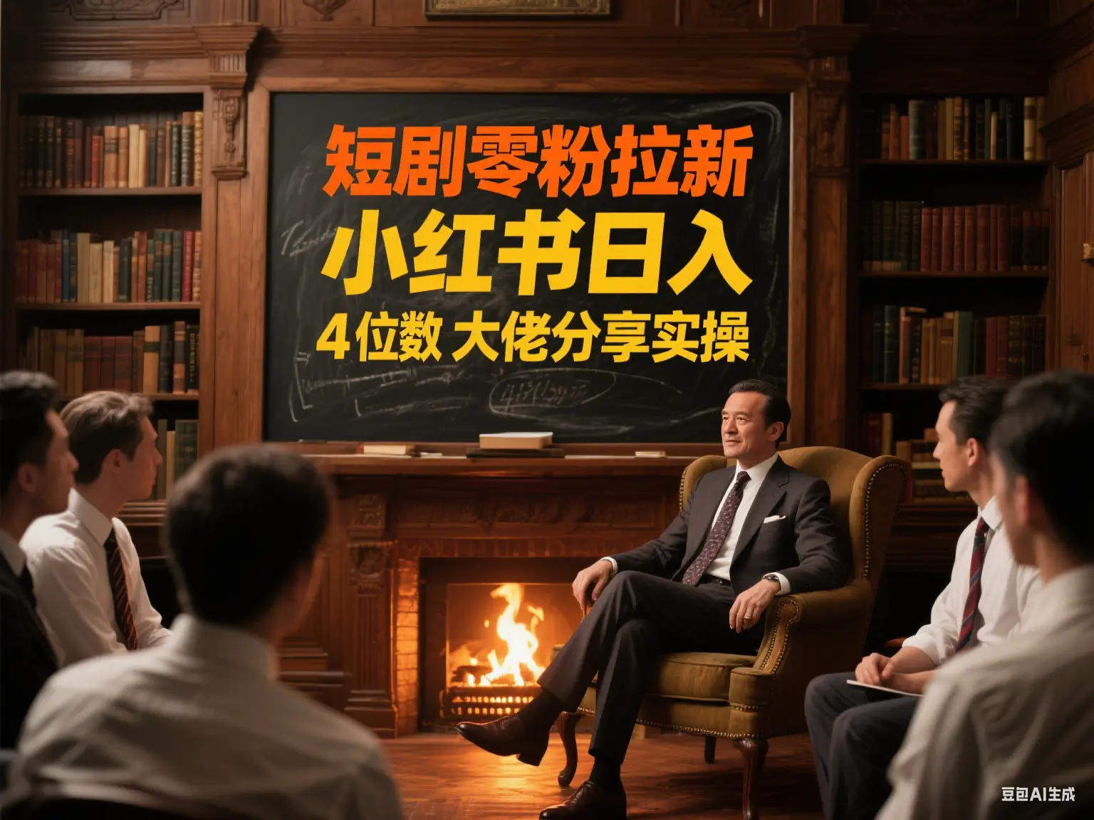 短剧零粉拉新 小红书日入4位数 大佬分享实操