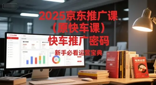 2025京东推广课(原快车课)解锁京东快车推广密码,新手必看运营宝典