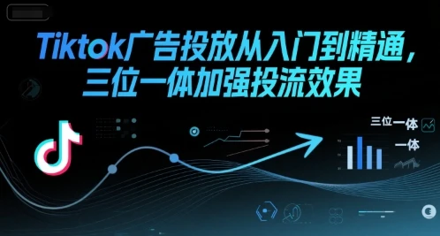 【精】Tiktok广告投放从入门到精通,三位一体加强投流效果