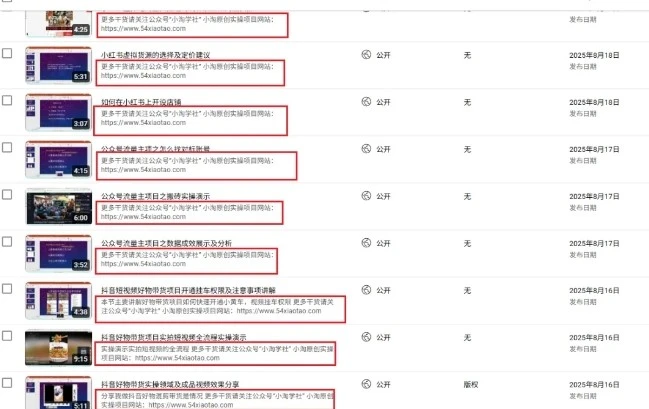 2025油管引流术，分享我是如何通过油管做引流的