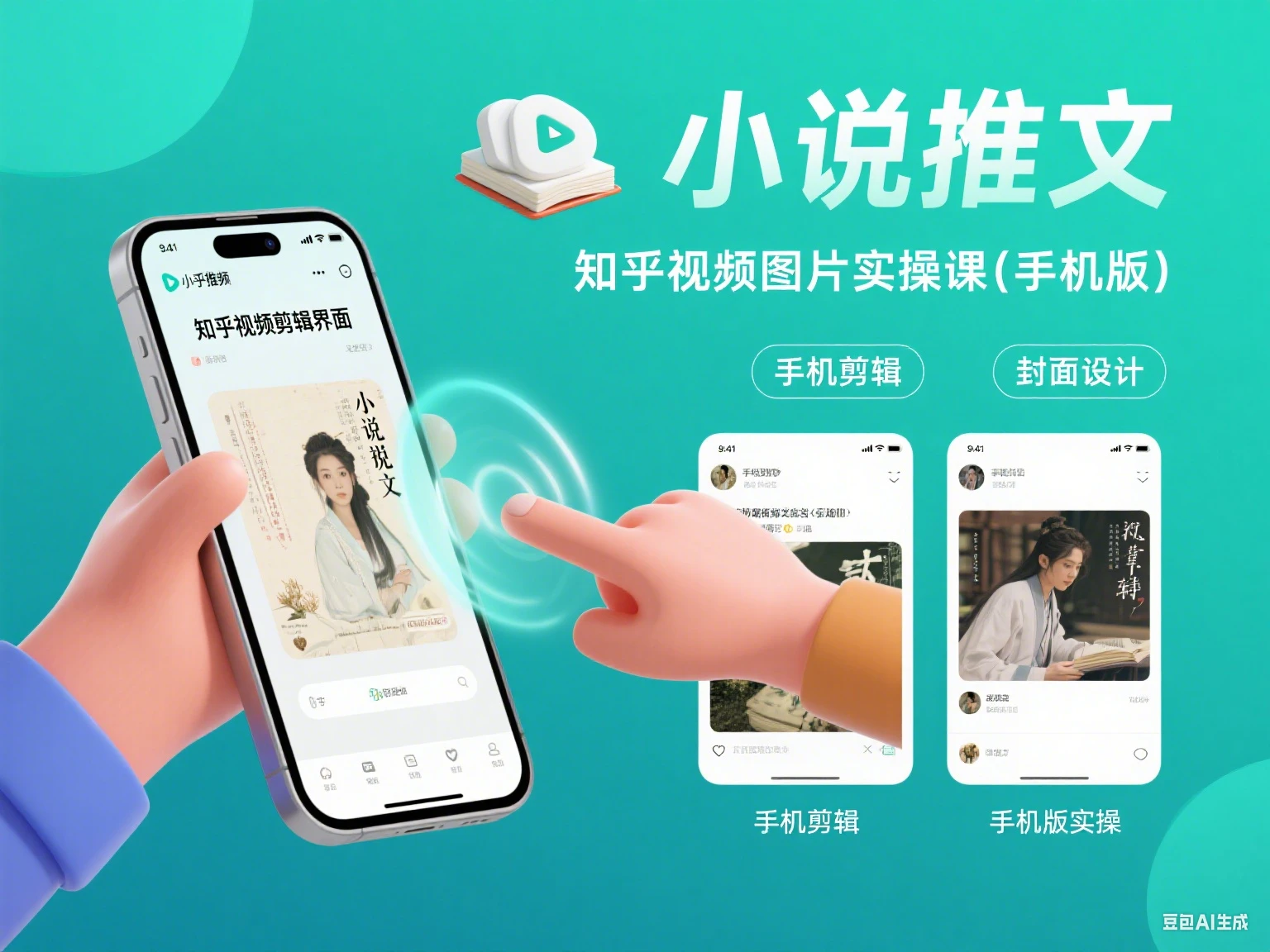 【精】小说推文 知乎视频图片实操课(手机版)