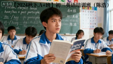 【2024秋下.A+班】初三英语培训班(陈浩)