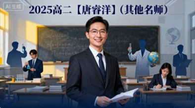 2025高二【唐睿洋】(其他名师)