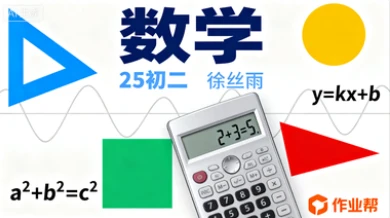 25初二【徐丝雨】数学(作业帮)