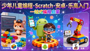 少年儿童编程·Scratch·安卓·乐高入门