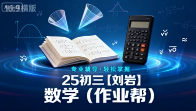 25初三【刘岩】数学（作业帮）