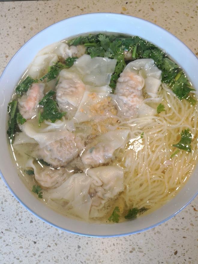 王鼎888港式鲜虾云吞面竹升面&amp;鲜虾云吞靓汤底