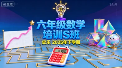 六年级数学培训S班史乐【2025年:下】