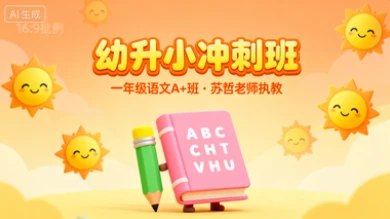 一年级语文·A+ 苏哲【2025年：幼升小】