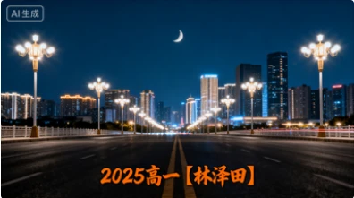 2025高一【林泽田】