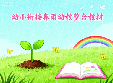 幼小衔接春雨幼教整合教材