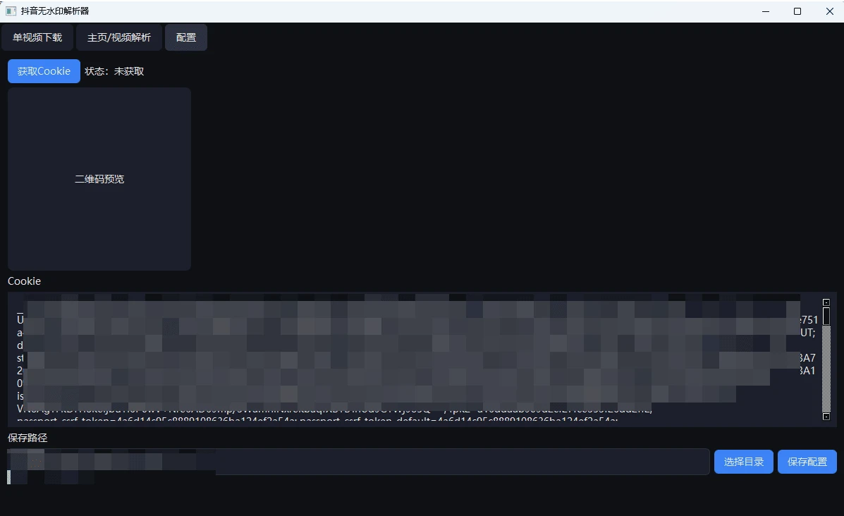 抖音无水印视频下载工具