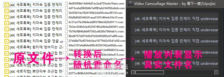 视频伪装大师VideoCamouflageMaster v1.0.0