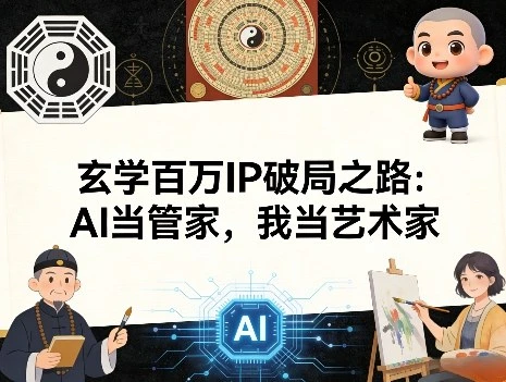 【精】群响夜话会288期 玄学百万IP破局之艺术家AI当管家我当艺术家-资源之家 【精】群响夜话会288期 玄学百万IP破局之艺术家AI当管家我当艺术家-资源之家