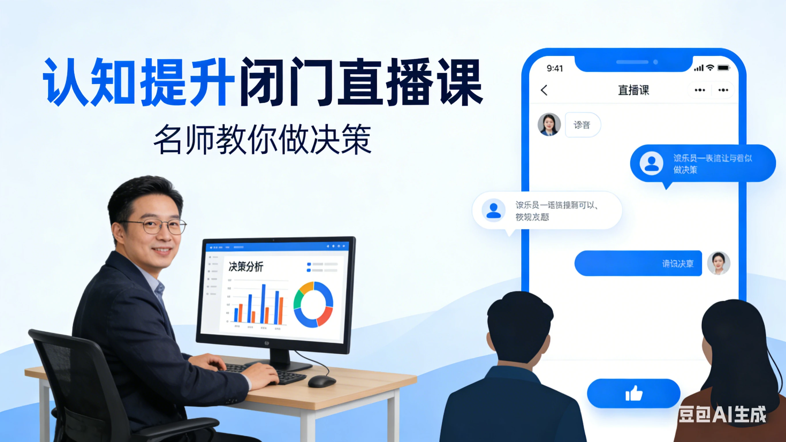 【精】王培霖认知提升闭门直播课，名师教你做决策-资源之家