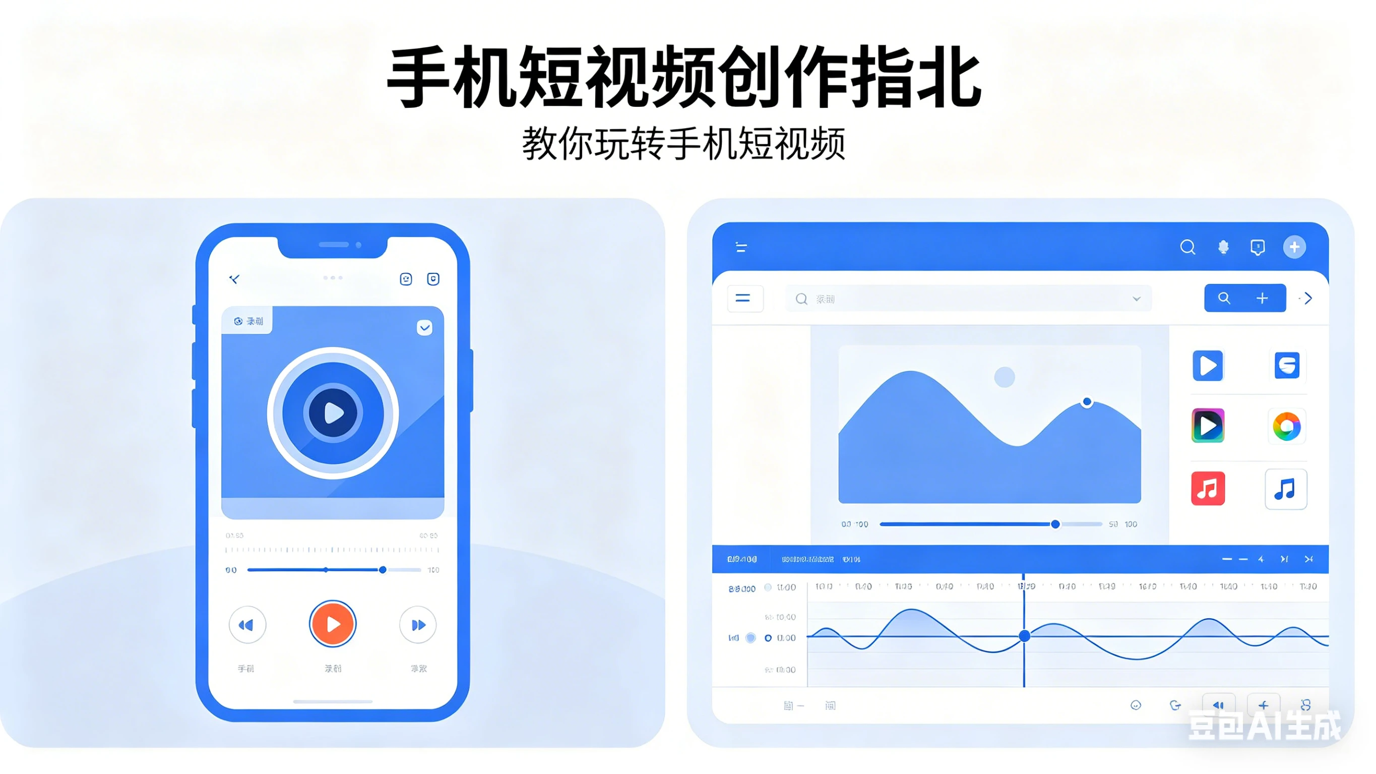 手机短视频创作指“北”，教你玩转手机短视频-副业吧
