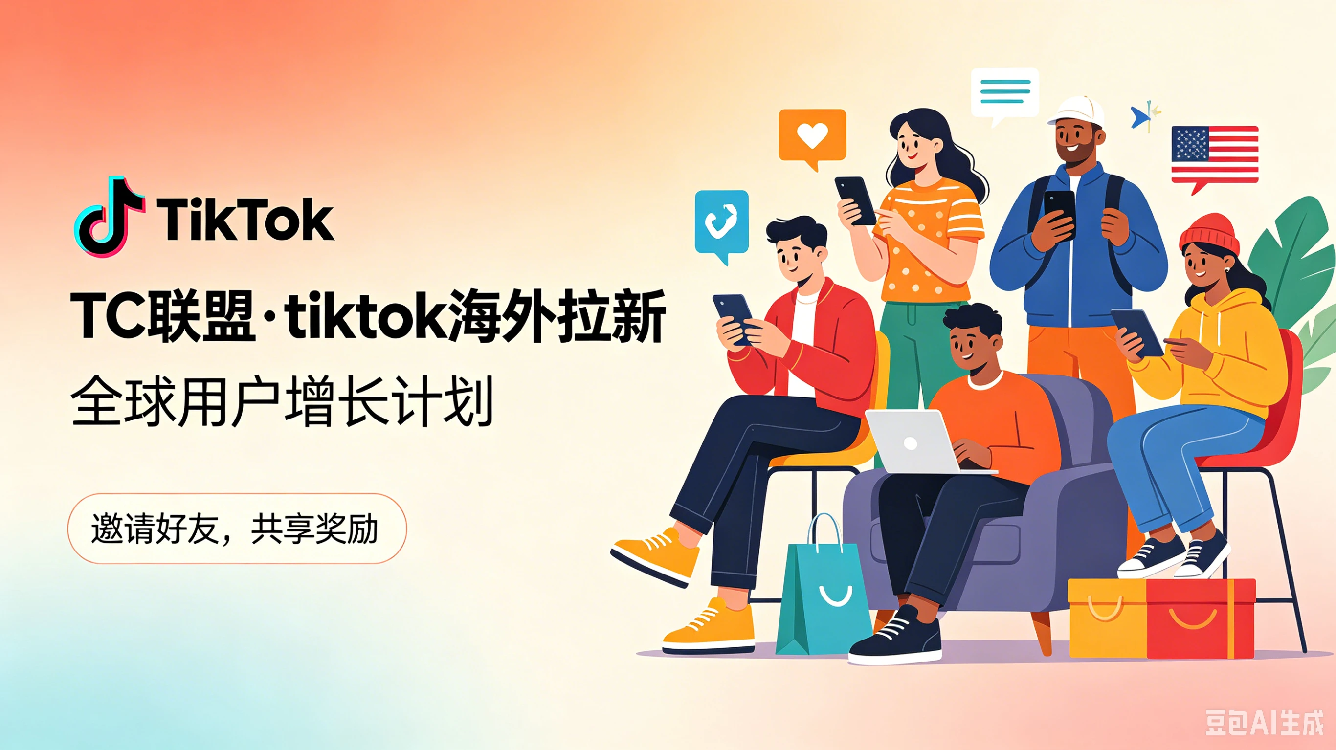 【精】Tc联盟·TikTok海外拉新项目-副业吧 【精】Tc联盟·TikTok海外拉新项目-副业吧