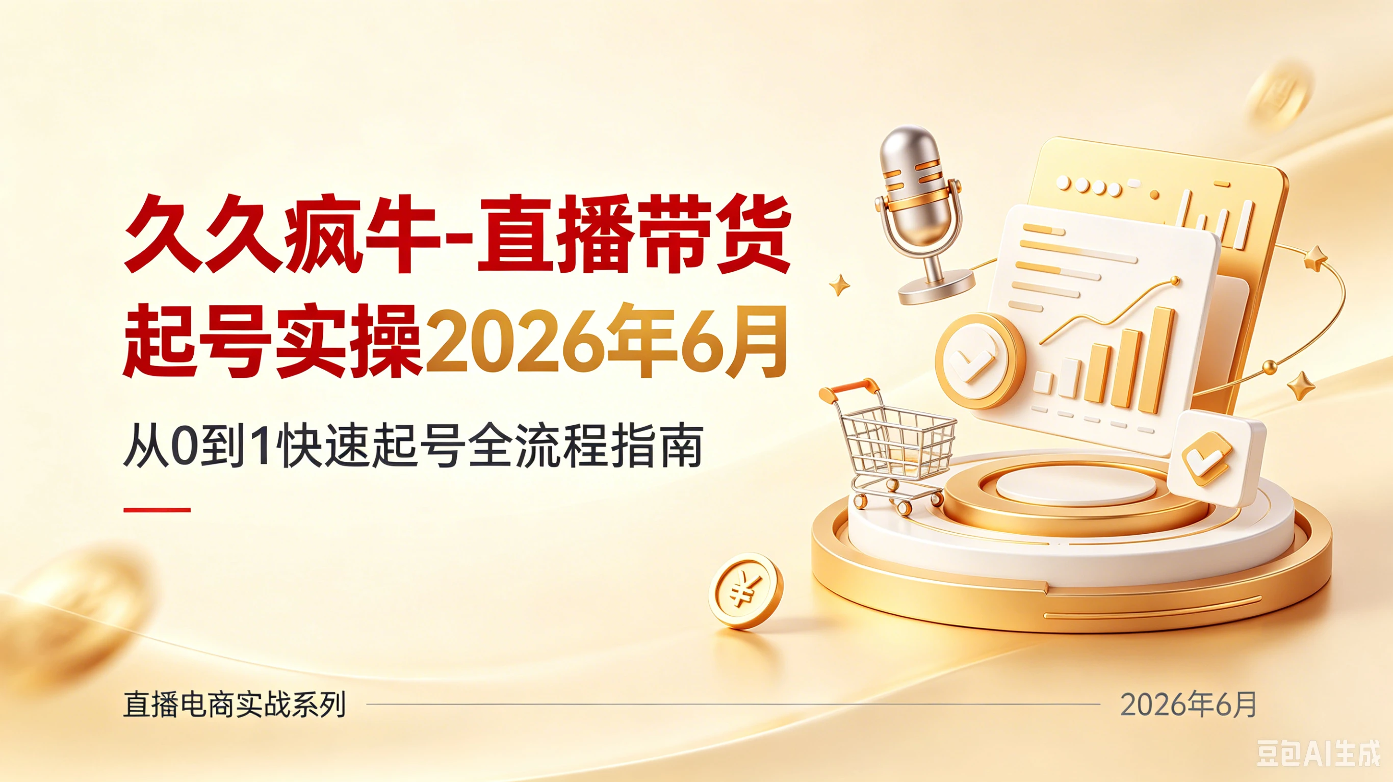 【精】久久疯牛-直播带货起号实操2026年6月 【精】久久疯牛-直播带货起号实操2026年6月