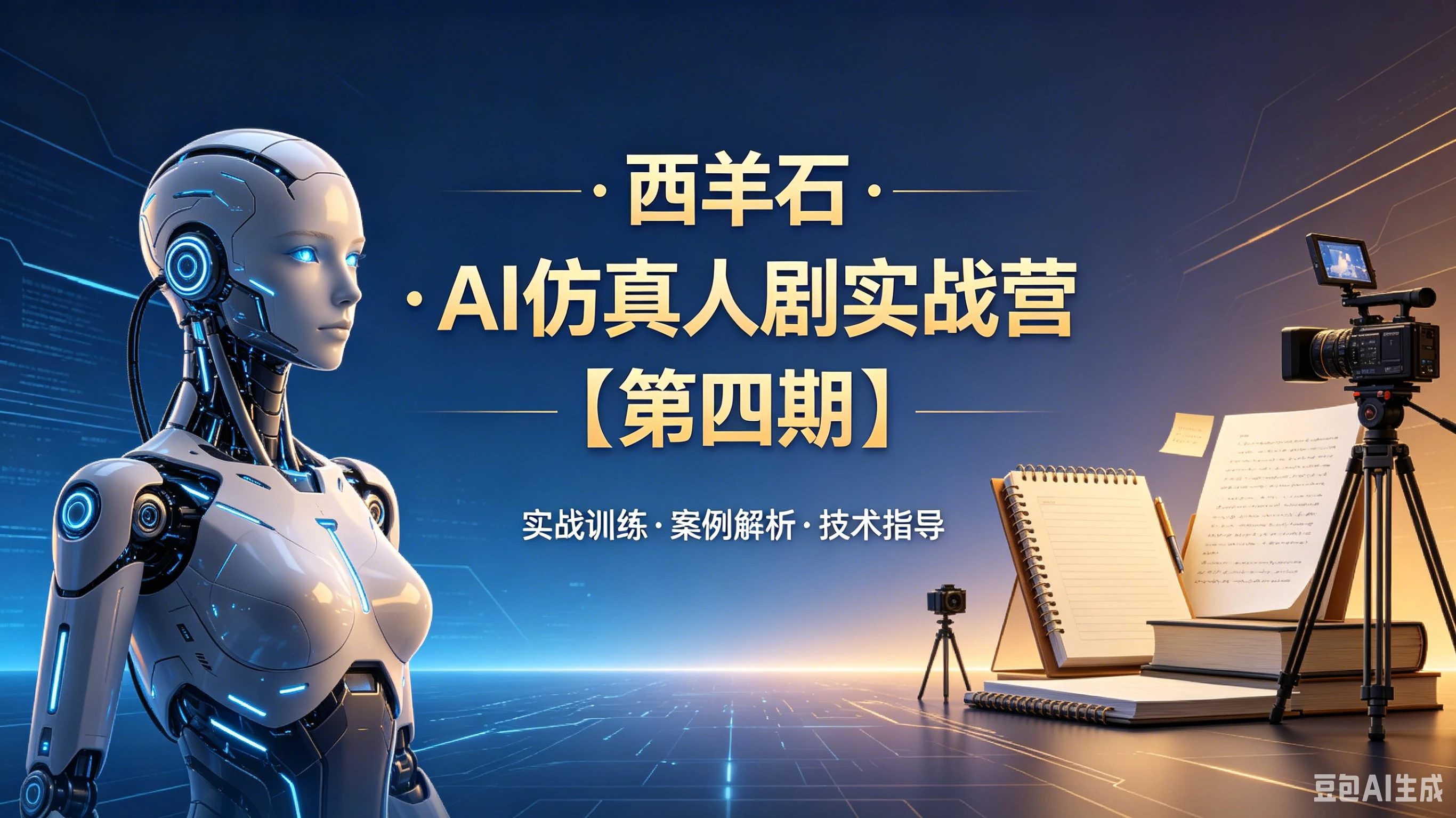 【精】西羊石·AI仿真人剧实战营【第四期】 【精】西羊石·AI仿真人剧实战营【第四期】