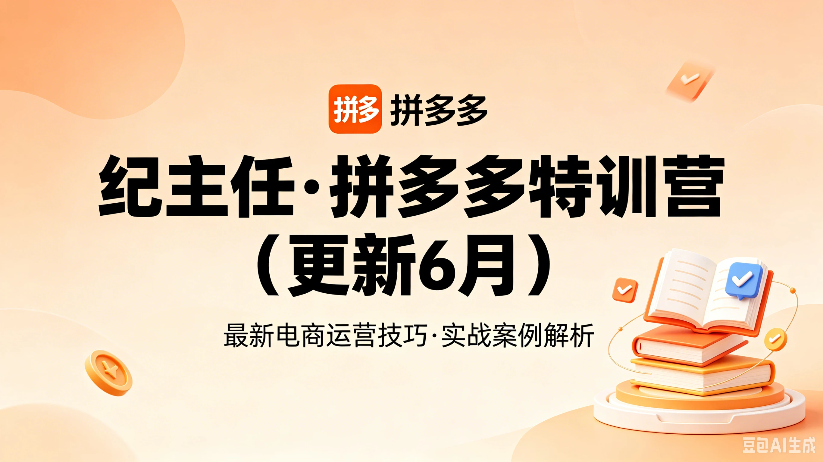 【精】纪主任·拼多多特训营（更新6月）