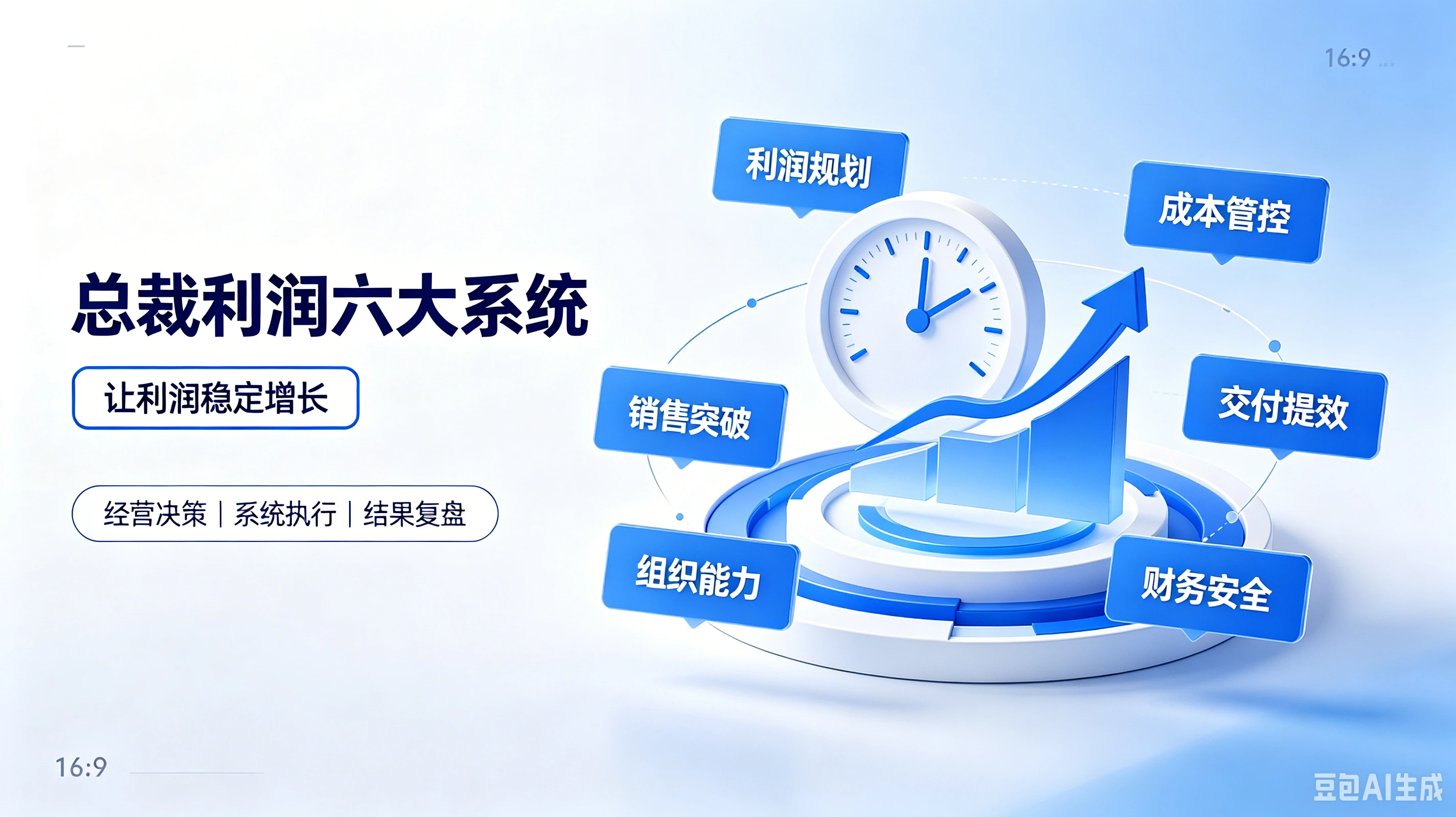 【精】总栽利润六大系统，让利润稳定增长