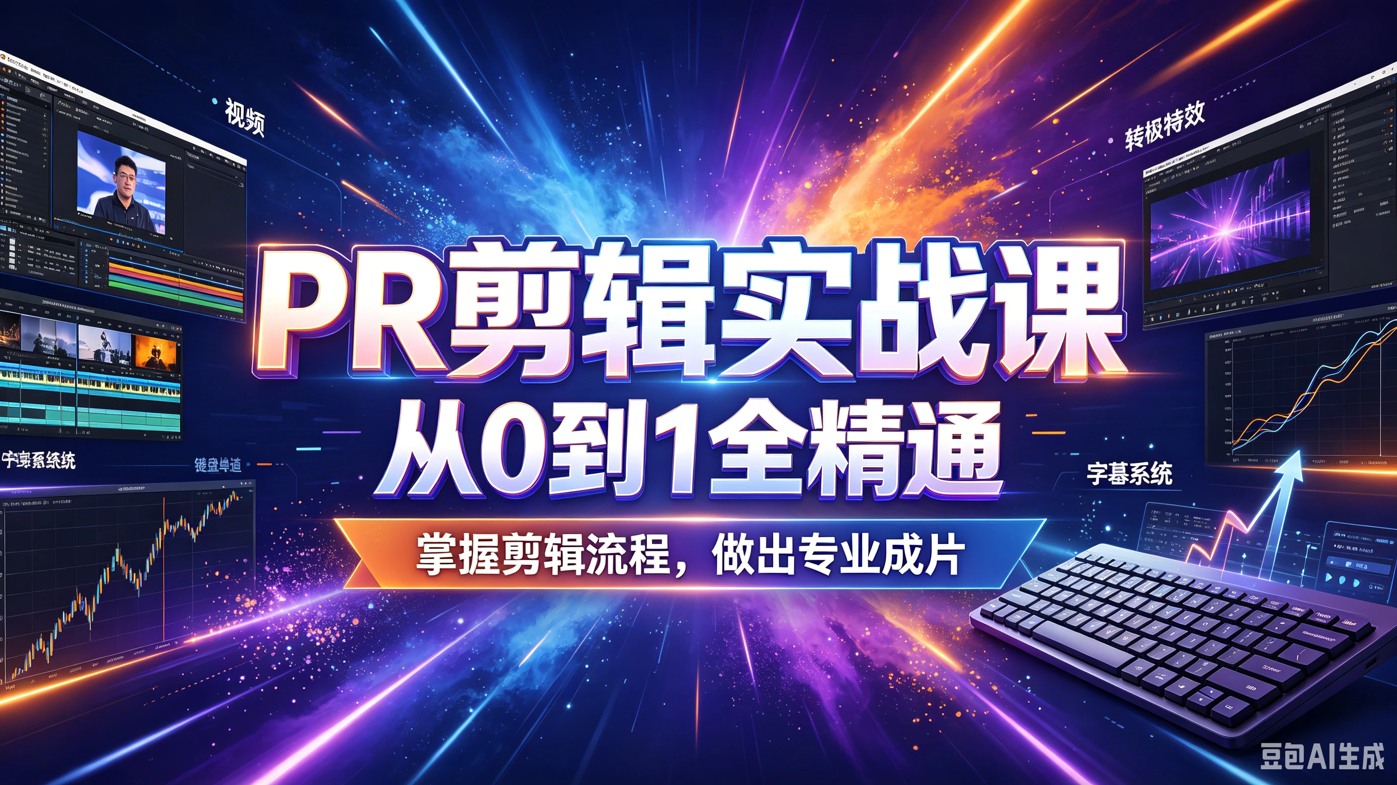 【精】PR剪辑实战课,从0到1全精通,掌握剪辑流程,做出专业成片-副业吧 【精】PR剪辑实战课,从0到1全精通,掌握剪辑流程,做出专业成片-副业吧