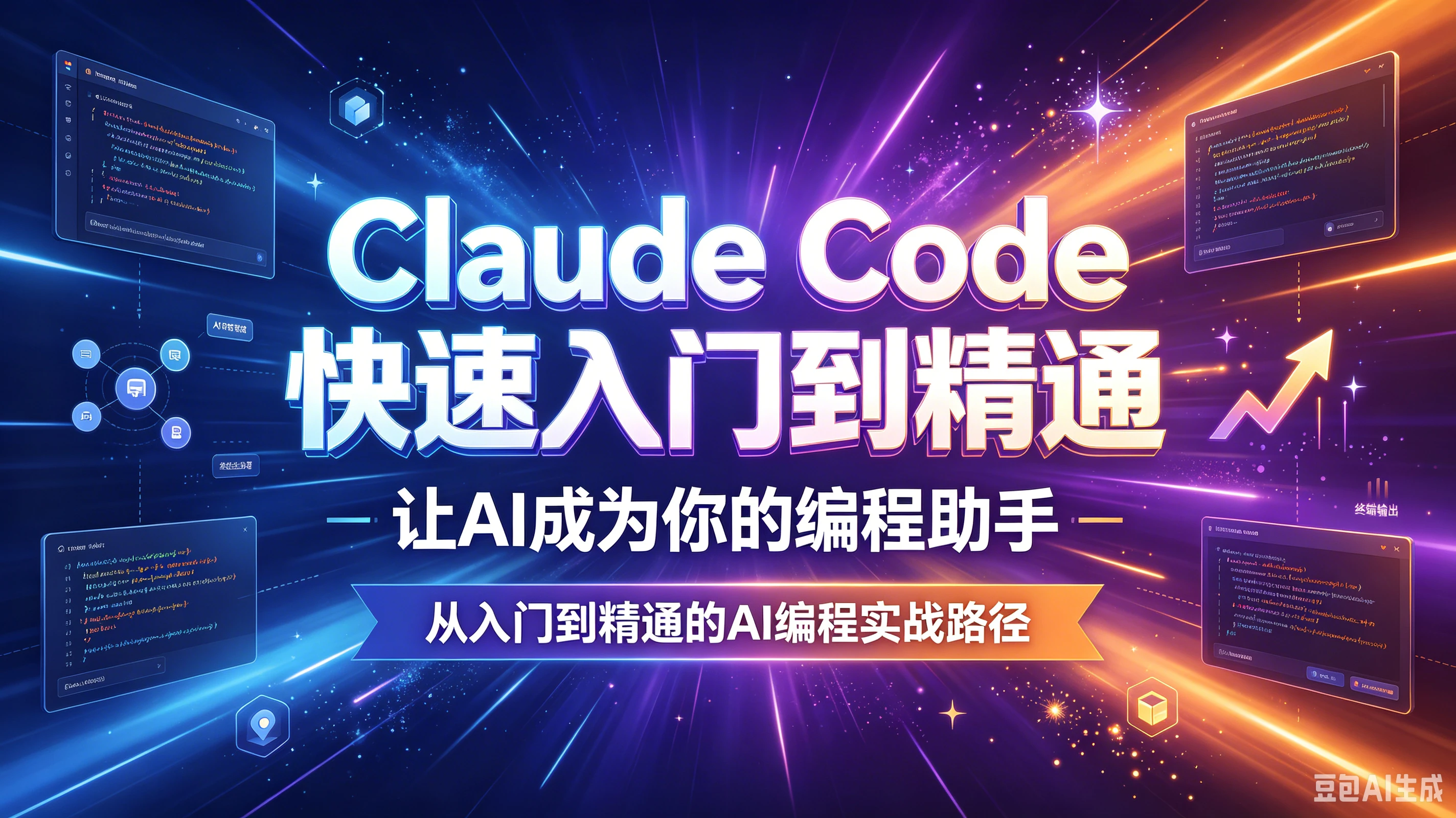 【精】Claude Code快速入门到精通,让AI成为你的编程助手,从入门到精通的AI编程实战路径-资源之家 【精】Claude Code快速入门到精通,让AI成为你的编程助手,从入门到精通的AI编程实战路径-资源之家