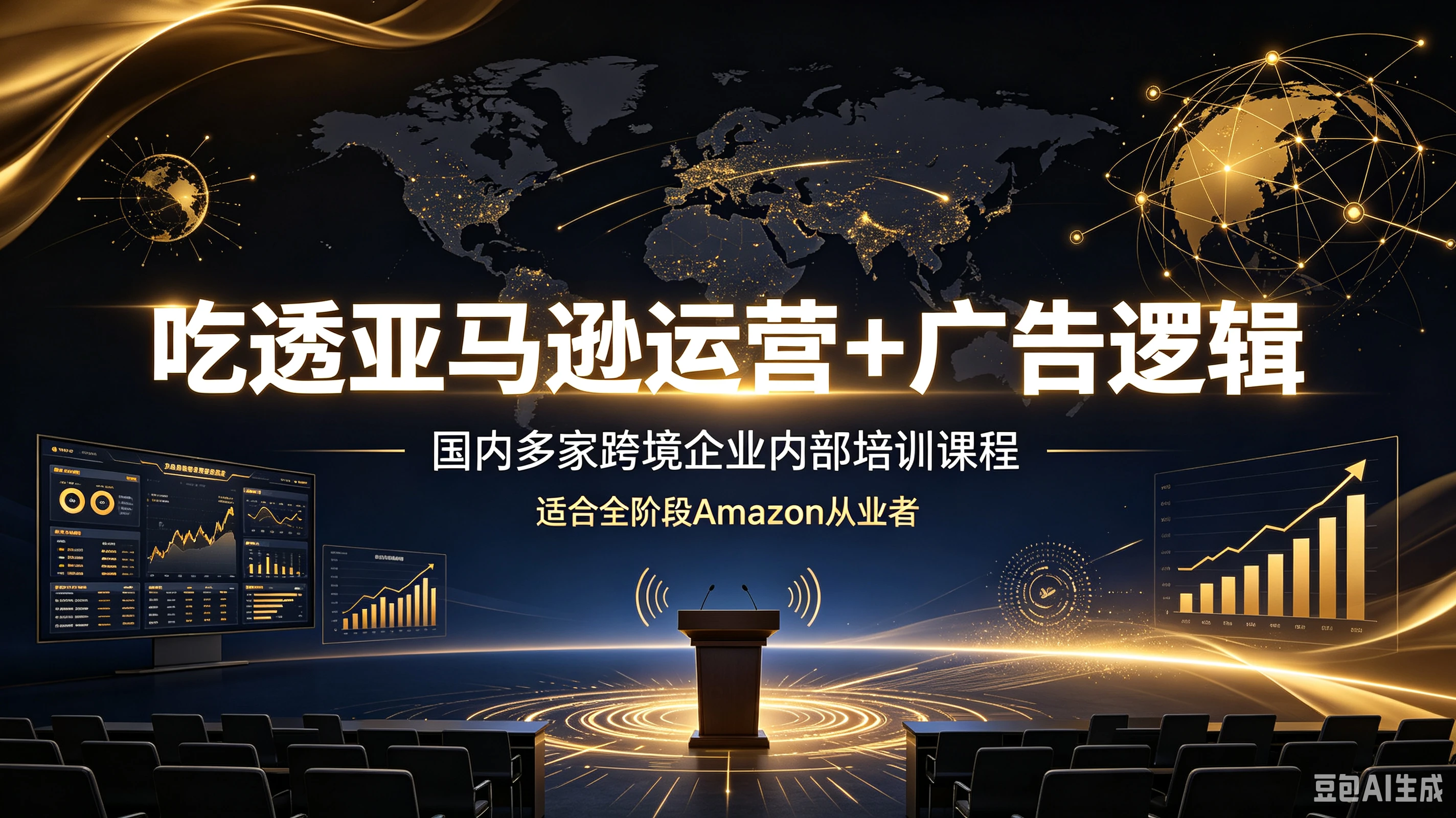 【精】吃透亚马逊运营+广告逻辑,国内多家跨境企业内部培训课程,适合全阶段Amazon从业者 【精】吃透亚马逊运营+广告逻辑,国内多家跨境企业内部培训课程,适合全阶段Amazon从业者