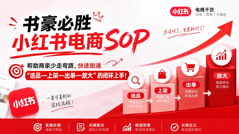 【精】书豪小红书电商sop 九月新课,5 节系统课程,从基础概念到实操落地完整讲解,帮你少走弯路系统提升 【精】书豪小红书电商sop 九月新课,5 节系统课程,从基础概念到实操落地完整讲解,帮你少走弯路系统提升