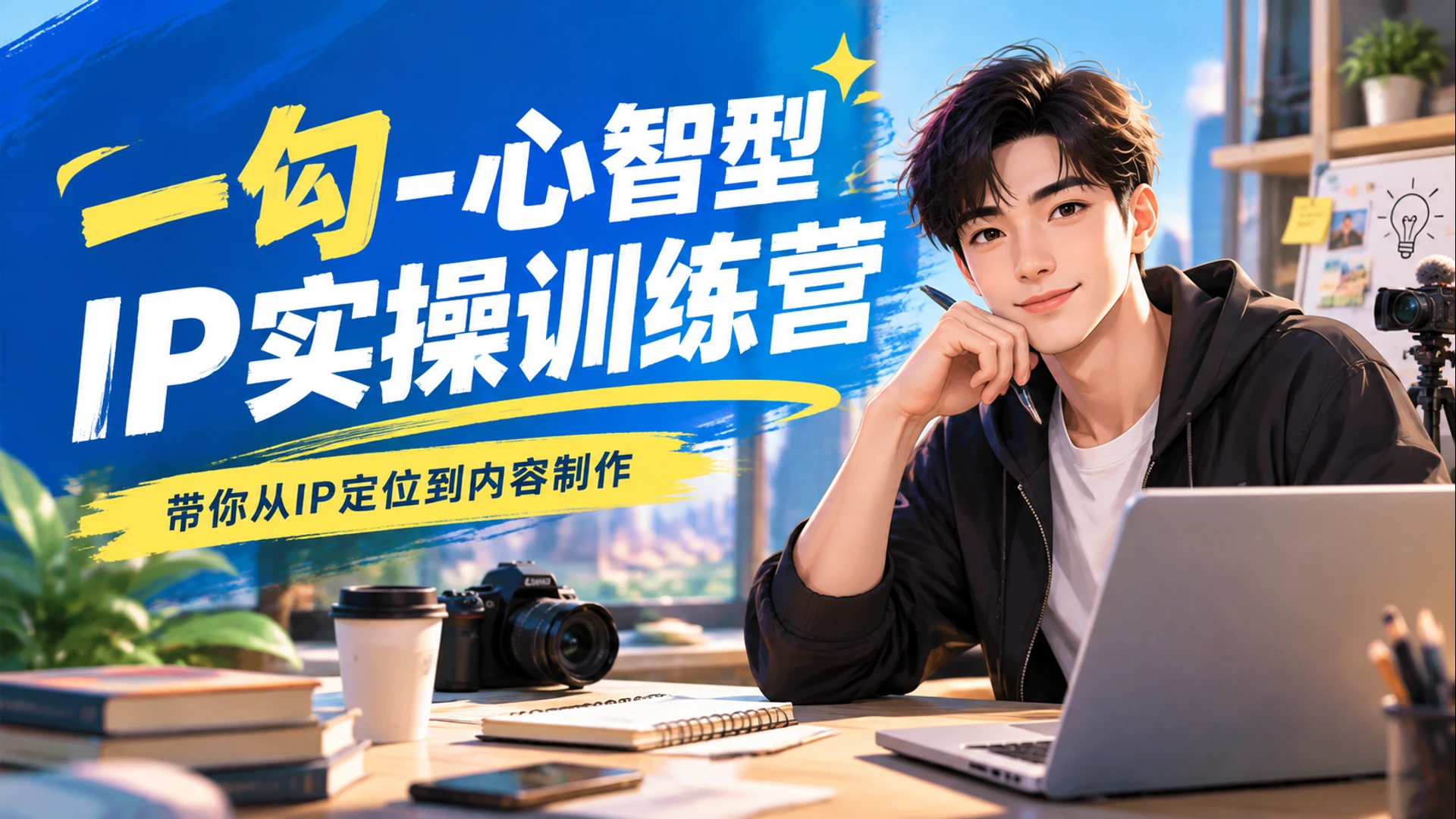 【精】一勾 - 心智型IP实操训练营,带你从IP定位到内容制作 【精】一勾 - 心智型IP实操训练营,带你从IP定位到内容制作