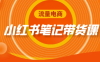 流量电商小红书笔记带货课