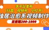 独居治愈系视频制作，日变现200-1000，多平台发布（抖音、视频号、小红书