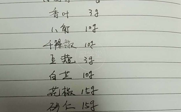 《五香盐》咸货和卤菜腌制