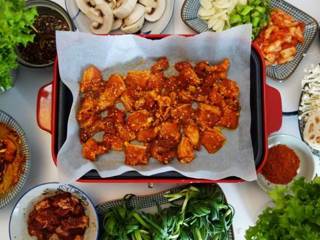 韩式烤肉小吃配方