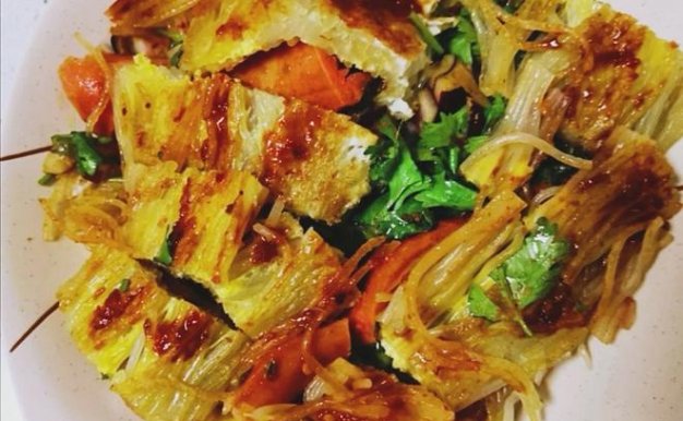 烤冷面 技术配方、实体教程