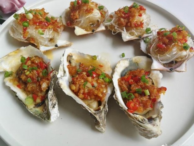 烤生蚝扇贝 实体配方视频教程